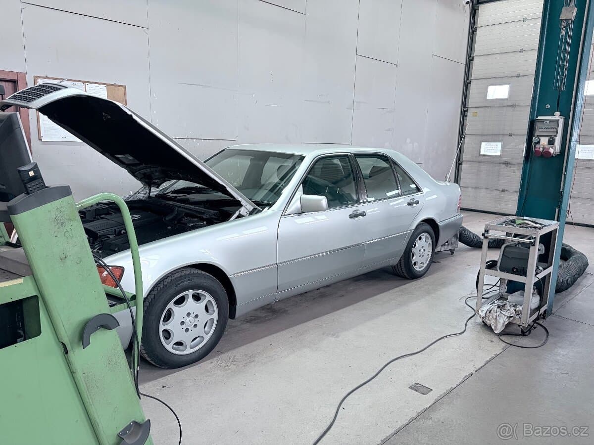 Mercedes Benz Mamut W140 500 Servisní Knížka