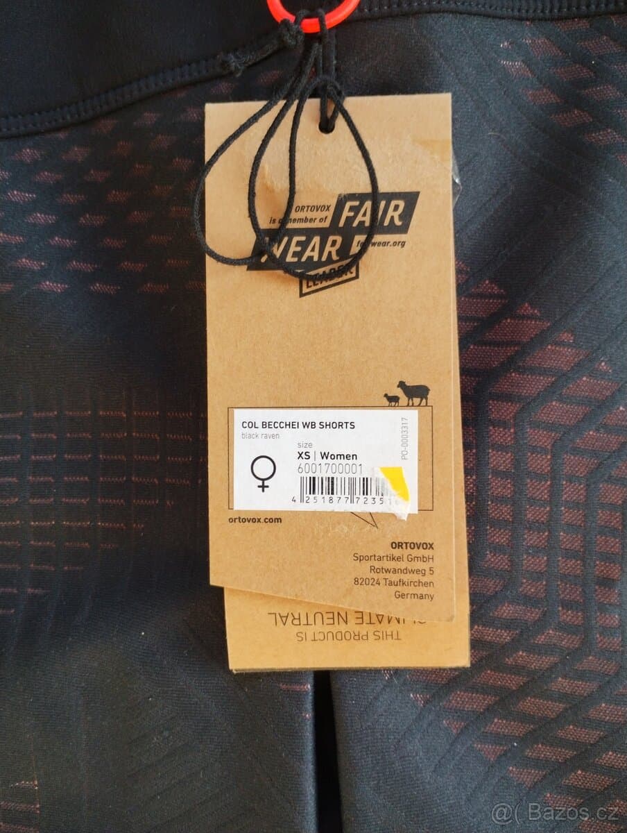 Kraťasy ORTOVOX COL BECCHEI WB SHORTS Wms vel.XS