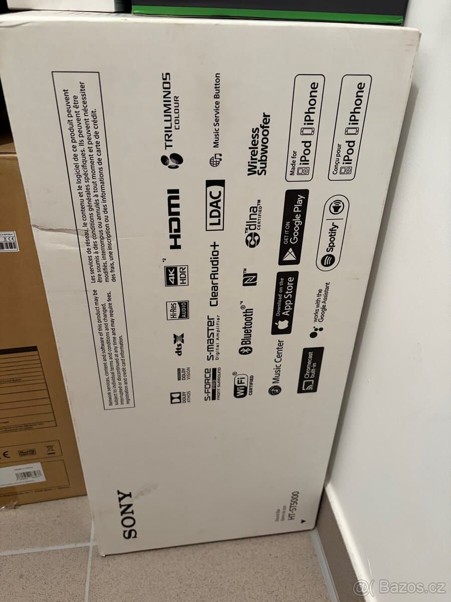 Sony HT-ST5000 soundbar, stav jako nový, top Dolby Atmos