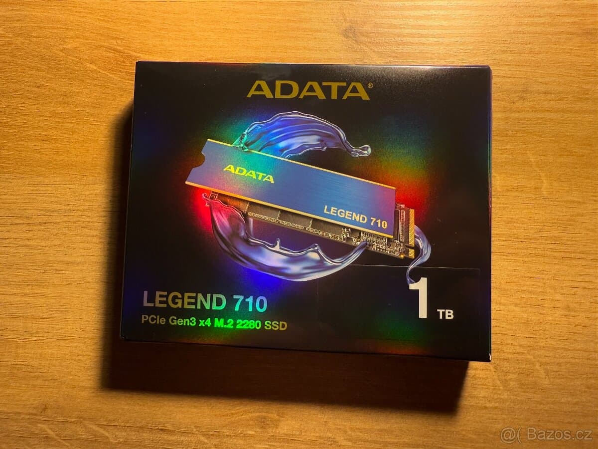 ADATA Legend 710 1TB | NVMe M.2 SSD | Nový | Záruka