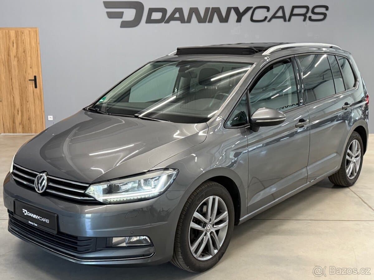 VW TOURAN 2.0TDI 110kw, 7 MÍST, edice SOUND, FULL LED, NAVI