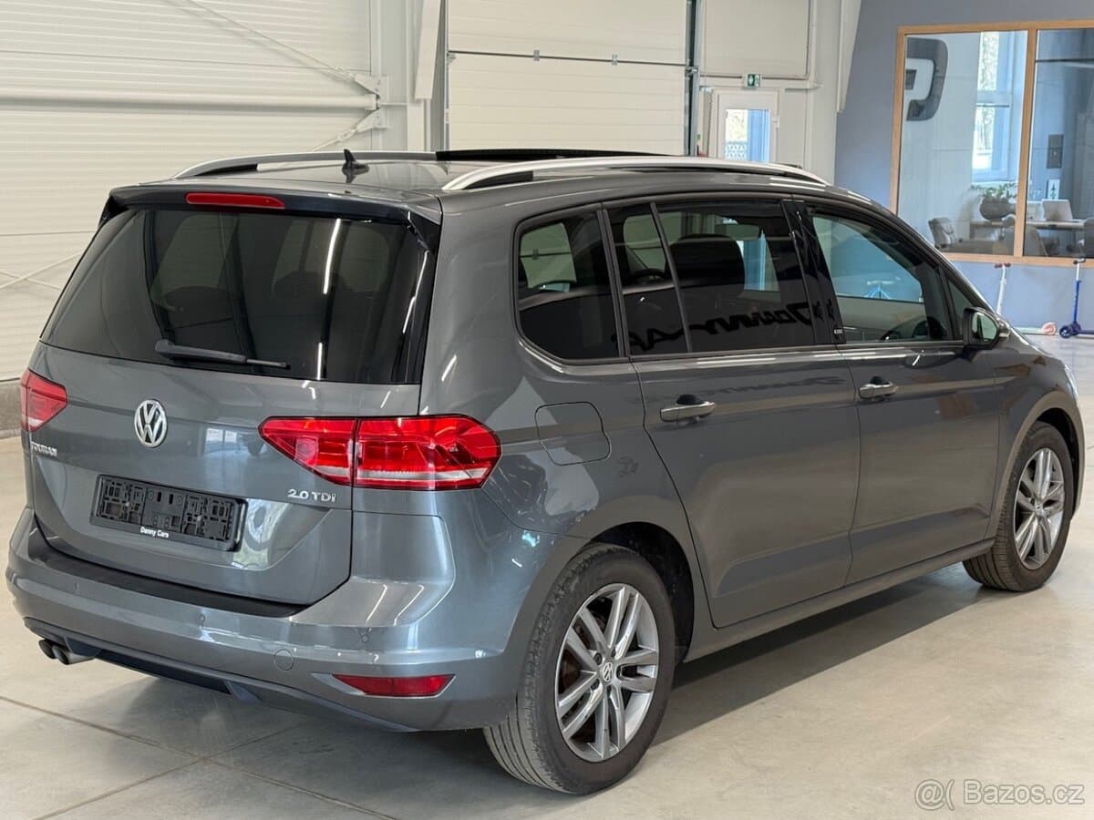 VW TOURAN 2.0TDI 110kw, 7 MÍST, edice SOUND, FULL LED, NAVI