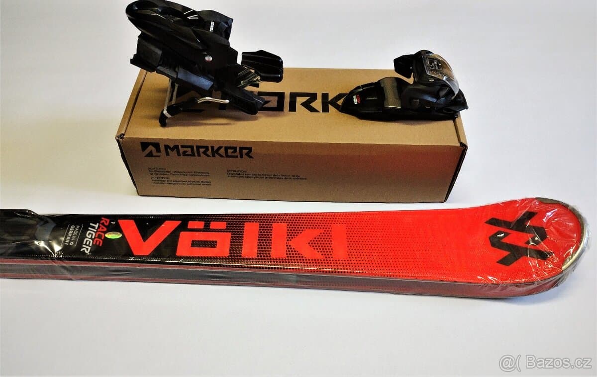 Völkl Racetiger RC RED+vázání vMotion3 11(GW), 158cm,levně