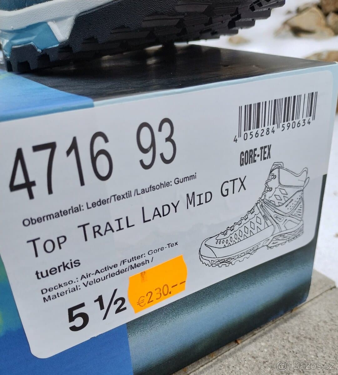 Meindl Top Trail Lady Mid GTX 4716393 vel.UK5,5/39