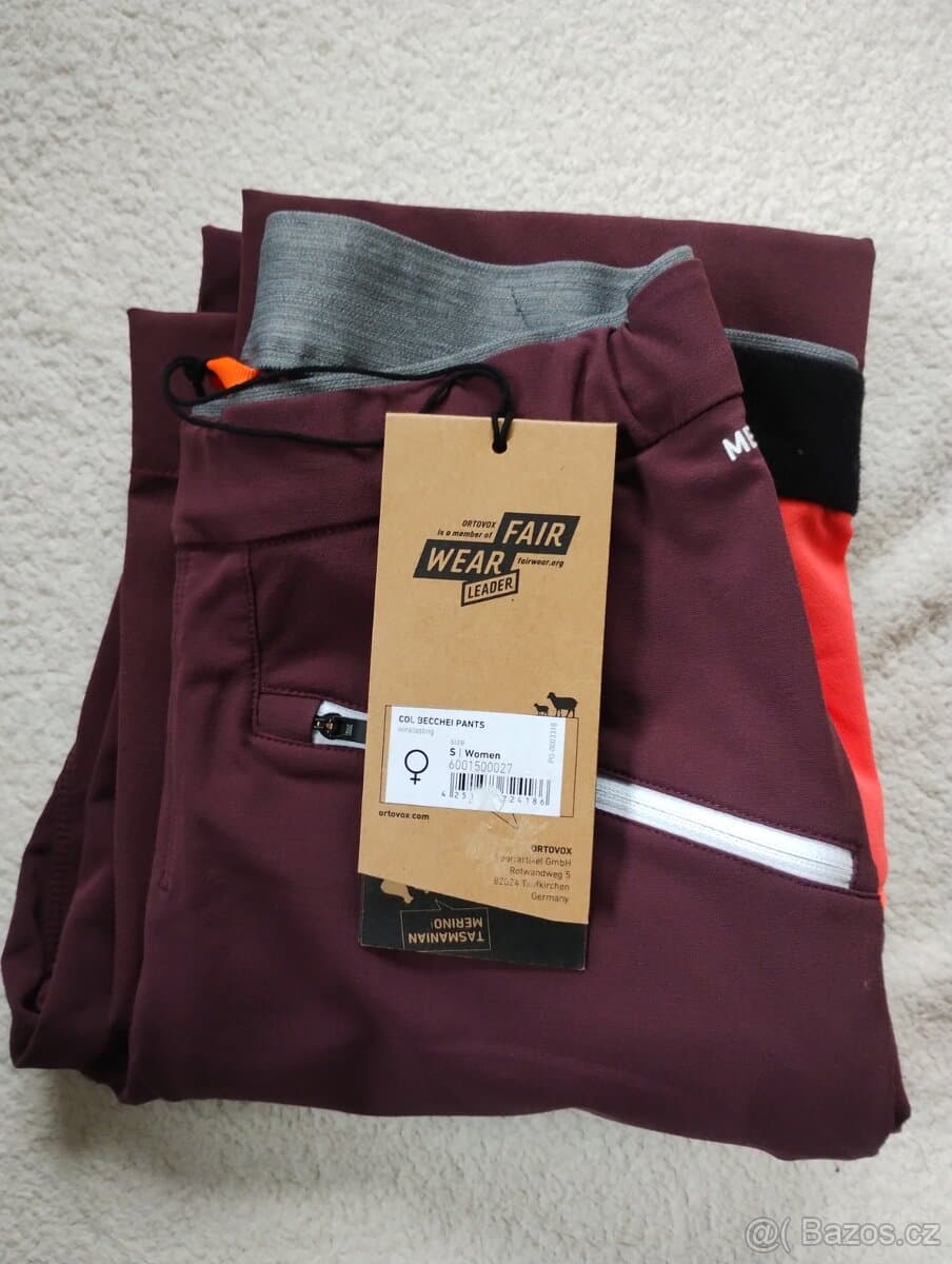 Kalhoty ORTOVOX COL BECCHEI Pants Wms vel.S a L