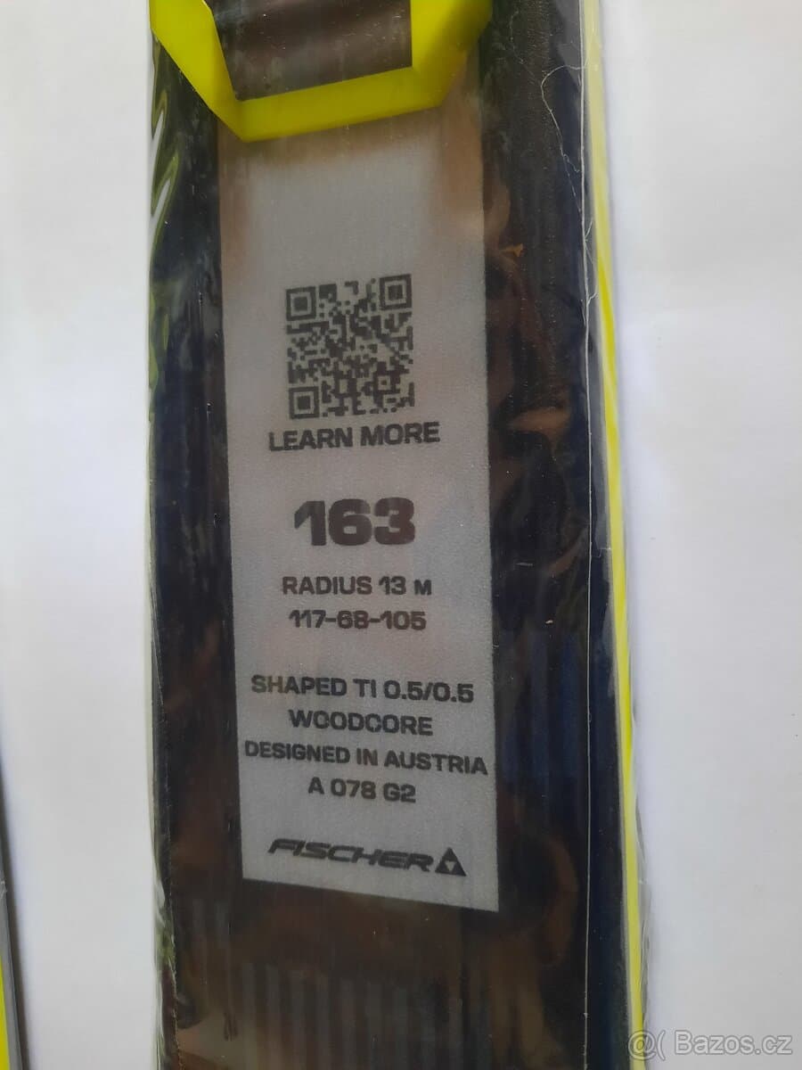 FISCHER RC4 ST LYT PR + vázání RC4 Z11PR (GW),163cm,25/26