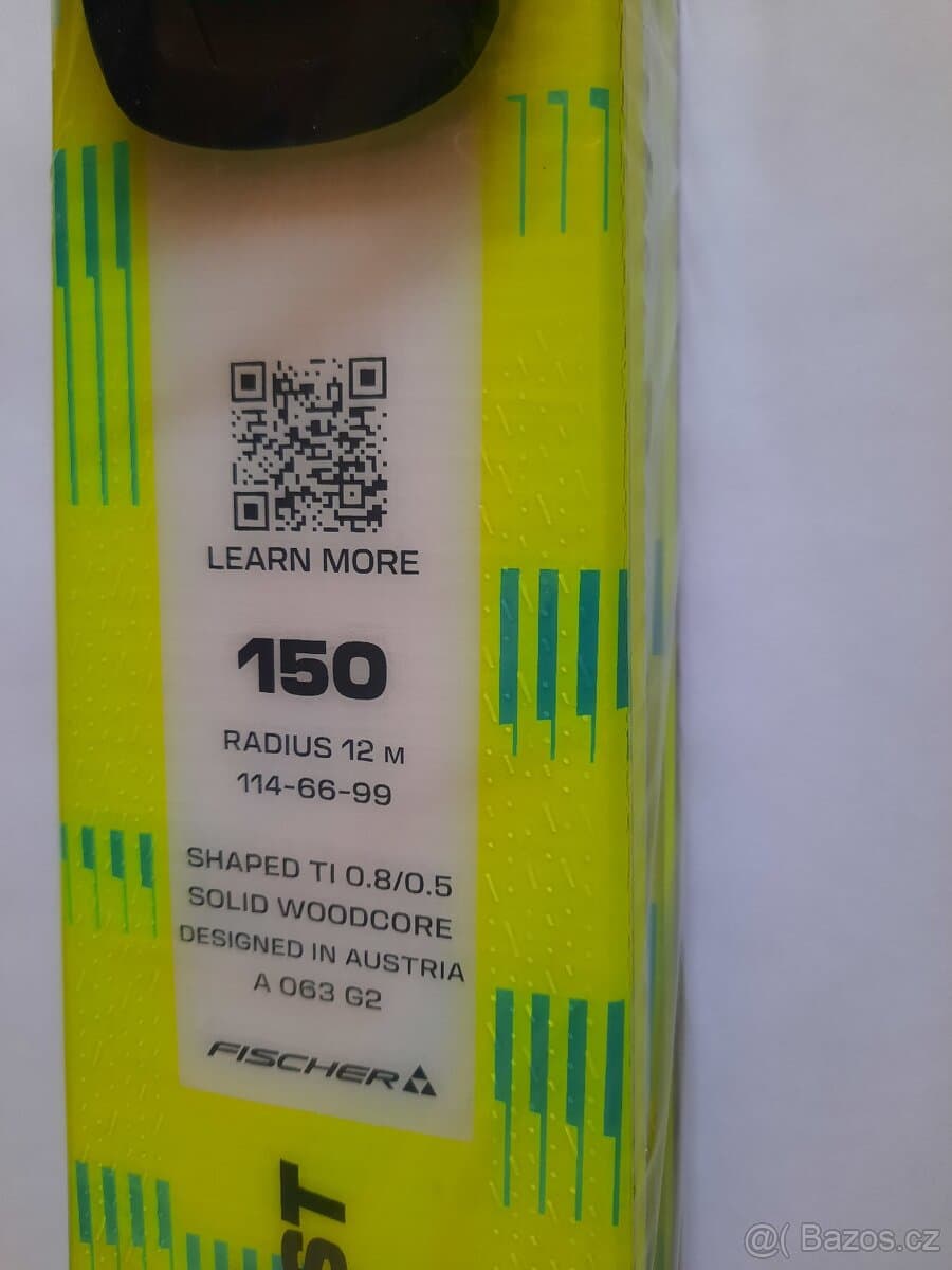 Fischer RC4 NOIZE ST + vázání RC4 Z12 GW ,150cm,25/26