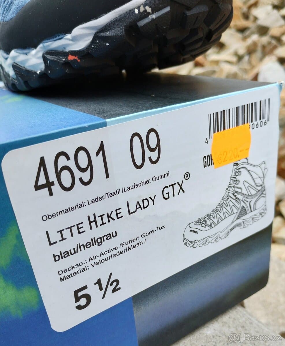 Meinl LITE HIKE GTX Lady 4691 09 vel.UK5,5/EU39 a UK6,5/40