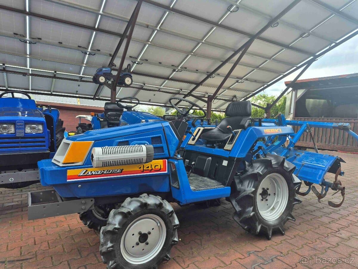 Japonský malotraktor Iseki TU140F 4x4 + rotavátor (Záruka)