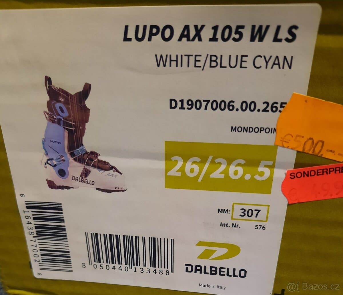 DALBELLO LUPO AX 105 vel.260-265/41 - levně ještě nepoužité
