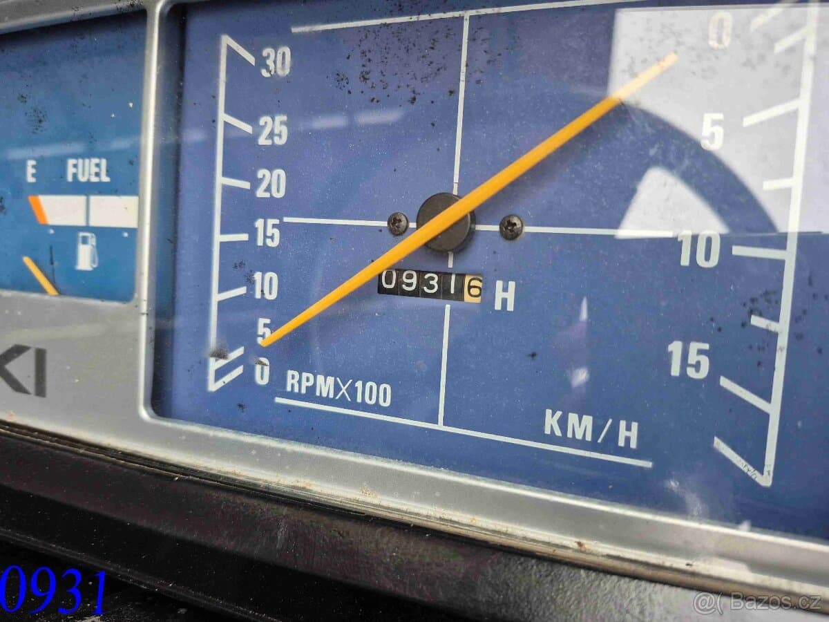 Traktor Iseki TU177 F, 4x4, s posilovačem a velkými koly