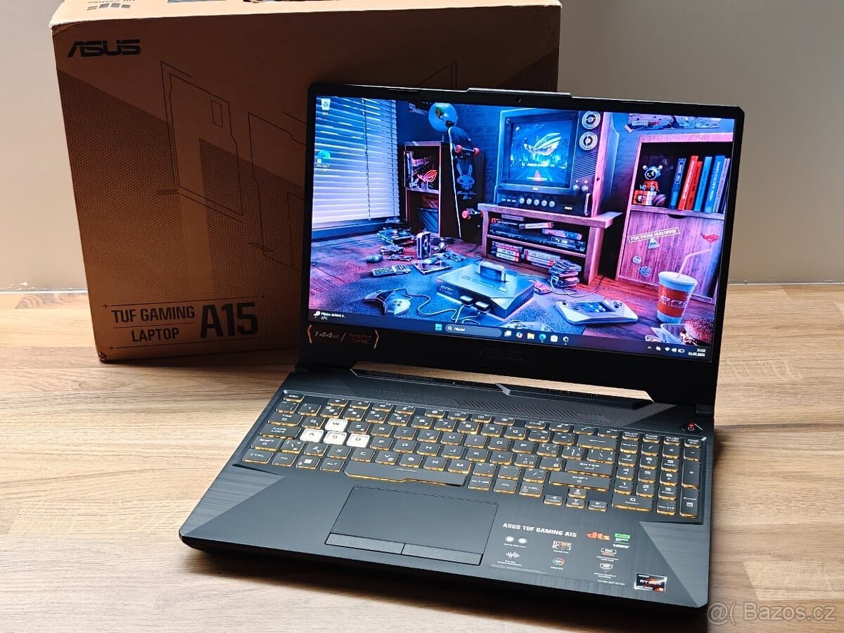 144HZ_ASUS TUF GAMING A15_R5-7535HS_16GB_512GB_RTX 2050 4GB