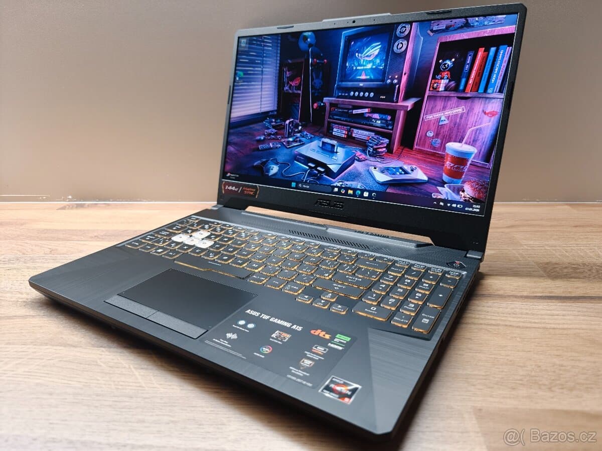 144HZ_ASUS TUF GAMING A15_R5-7535HS_16GB_512GB_RTX 2050 4GB