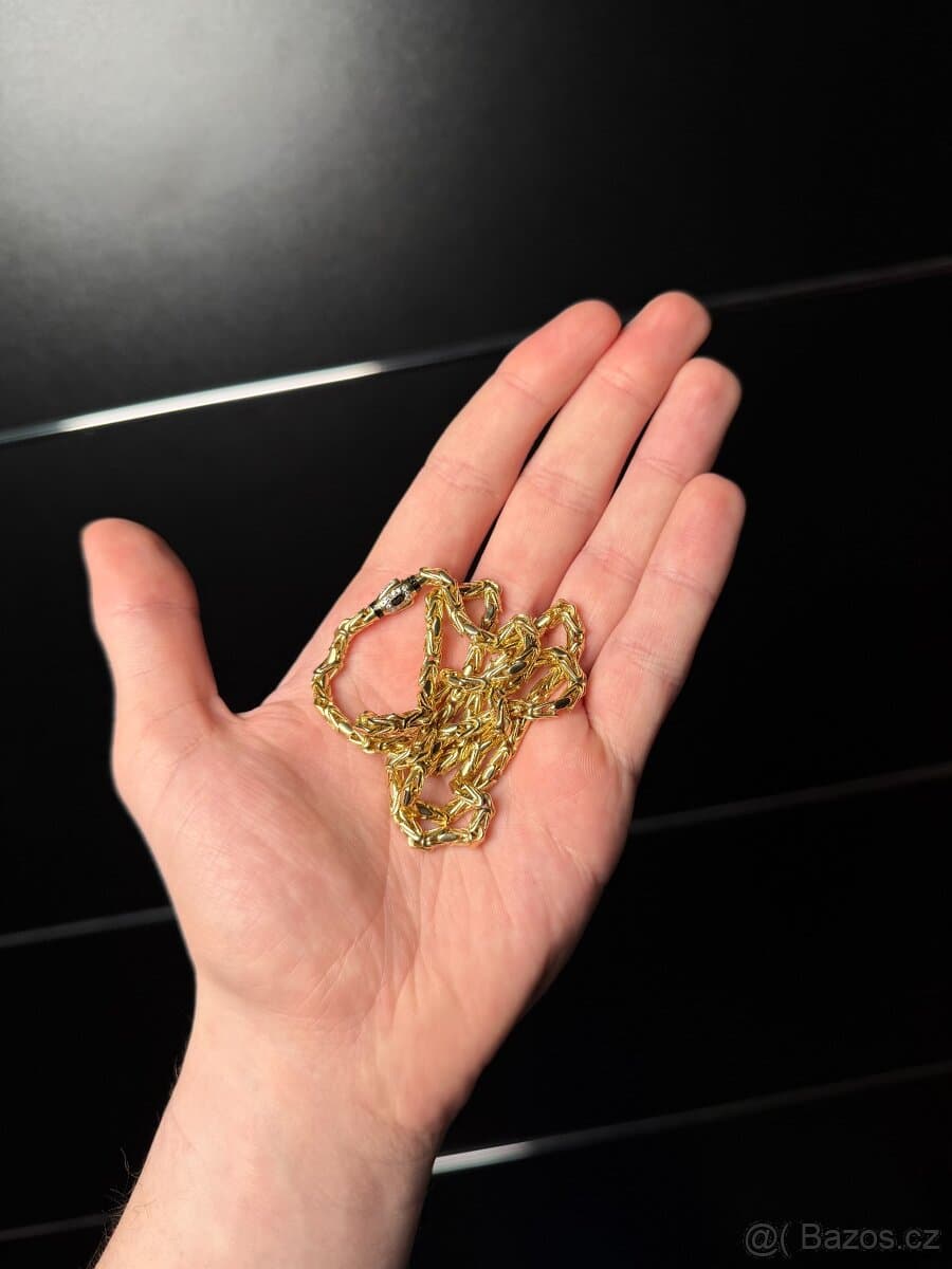 Zlatý řetěz (Královská vazba) 585/1000 (21,36g)