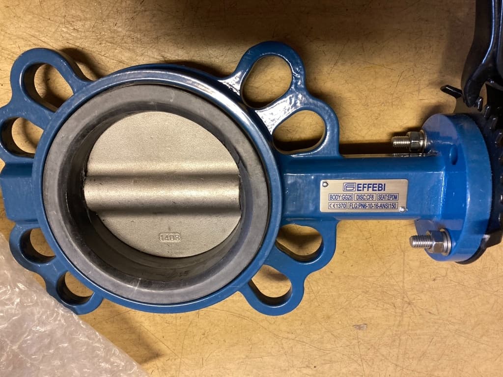 Klapka EFFEBI - kov DN 80 a 100