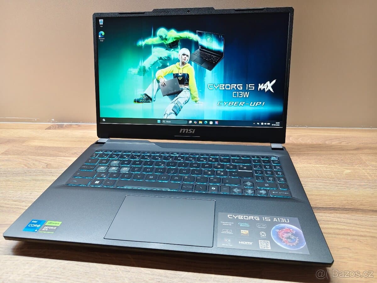 MSI CYBORG 15 B13V_i5-13420H_16GB_512GB_RTX 3050 6GB
