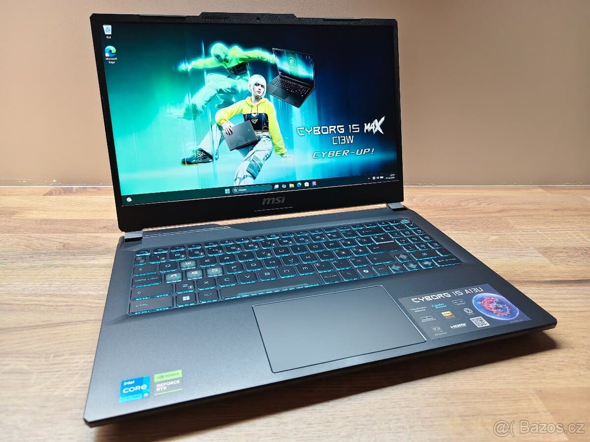 MSI CYBORG 15 B13V_i5-13420H_16GB_512GB_RTX 3050 6GB