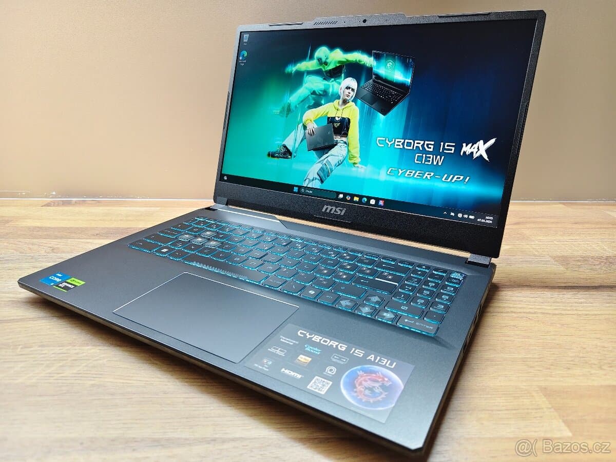 MSI CYBORG 15 B13V_i5-13420H_16GB_512GB_RTX 3050 6GB