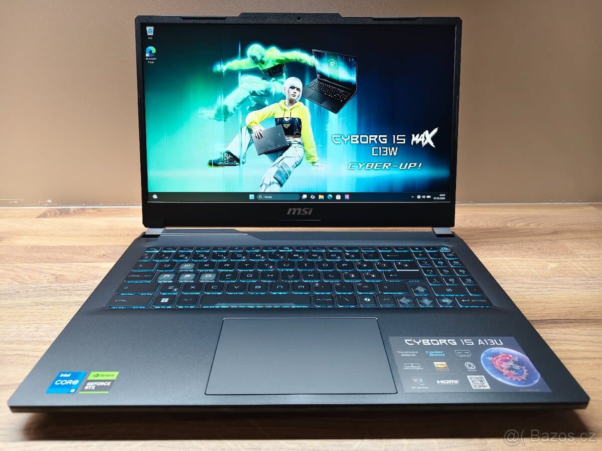 MSI CYBORG 15 B13V_i5-13420H_16GB_512GB_RTX 3050 6GB