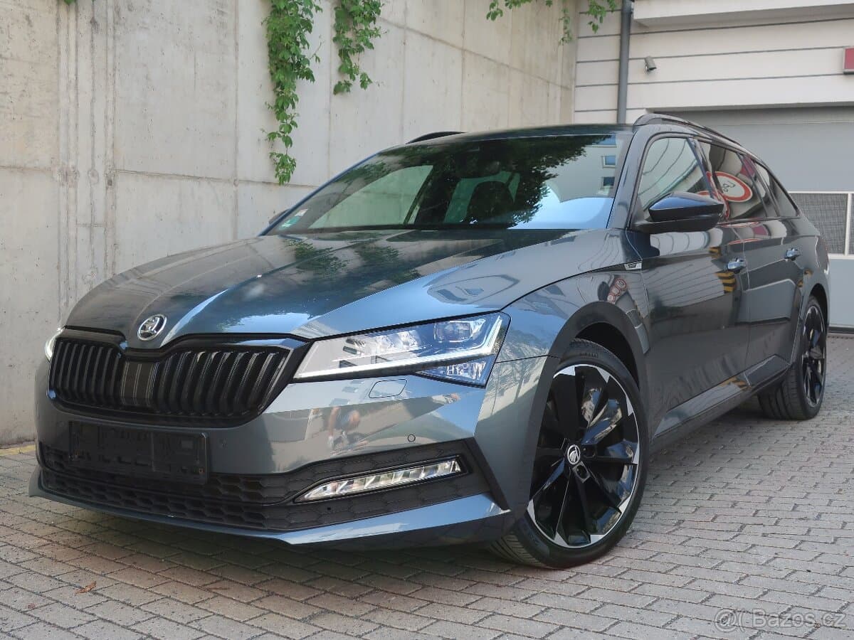 SUPERB SPORTLINE/2.0TDI-110KW/DSG/VIRTUAL/MATRIX/FACELIFT/19