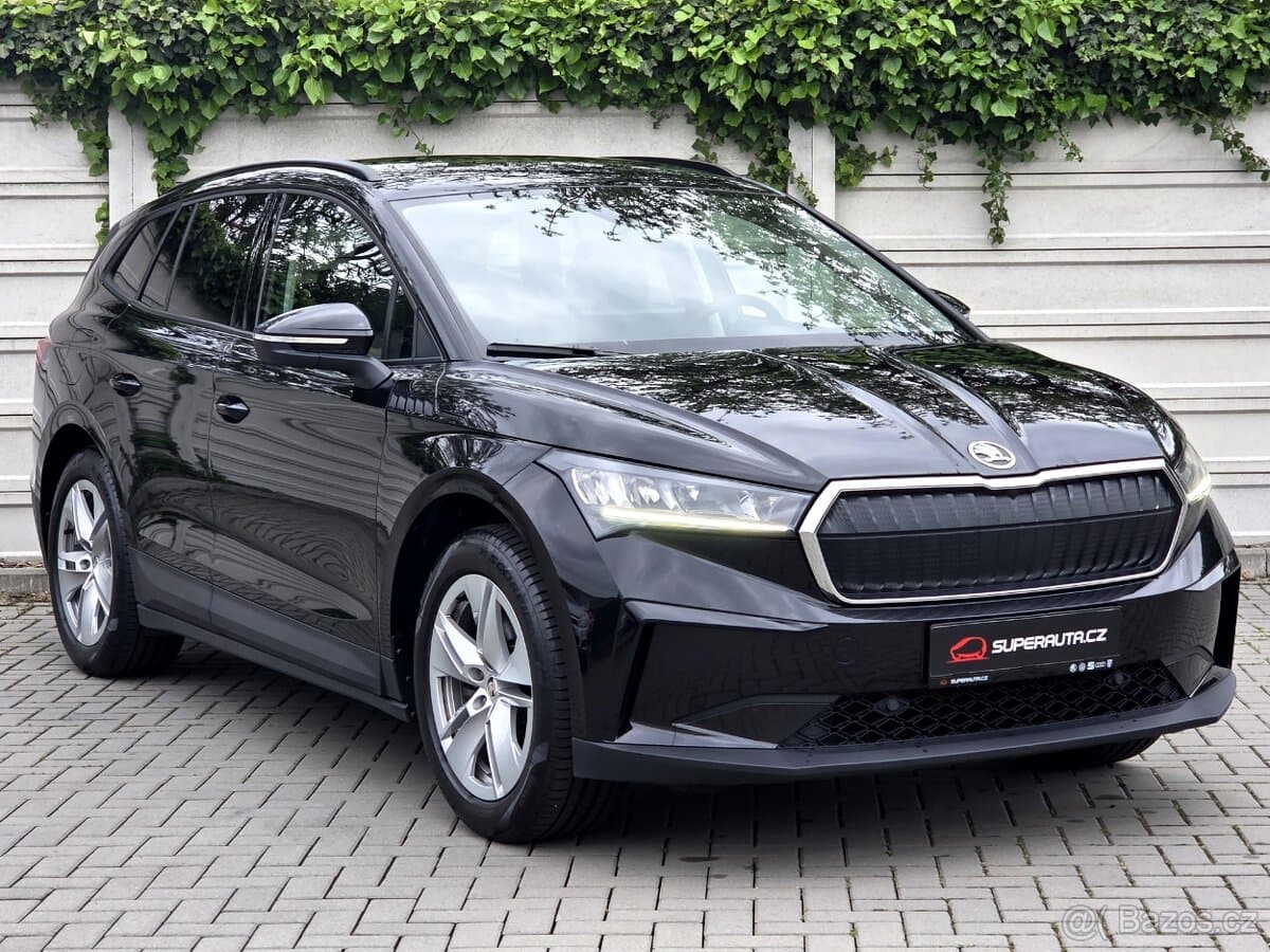 Škoda Enyaq 60 132kW/62kWh Clever+ SOH 92.3% / NEHAVAROVÁNO