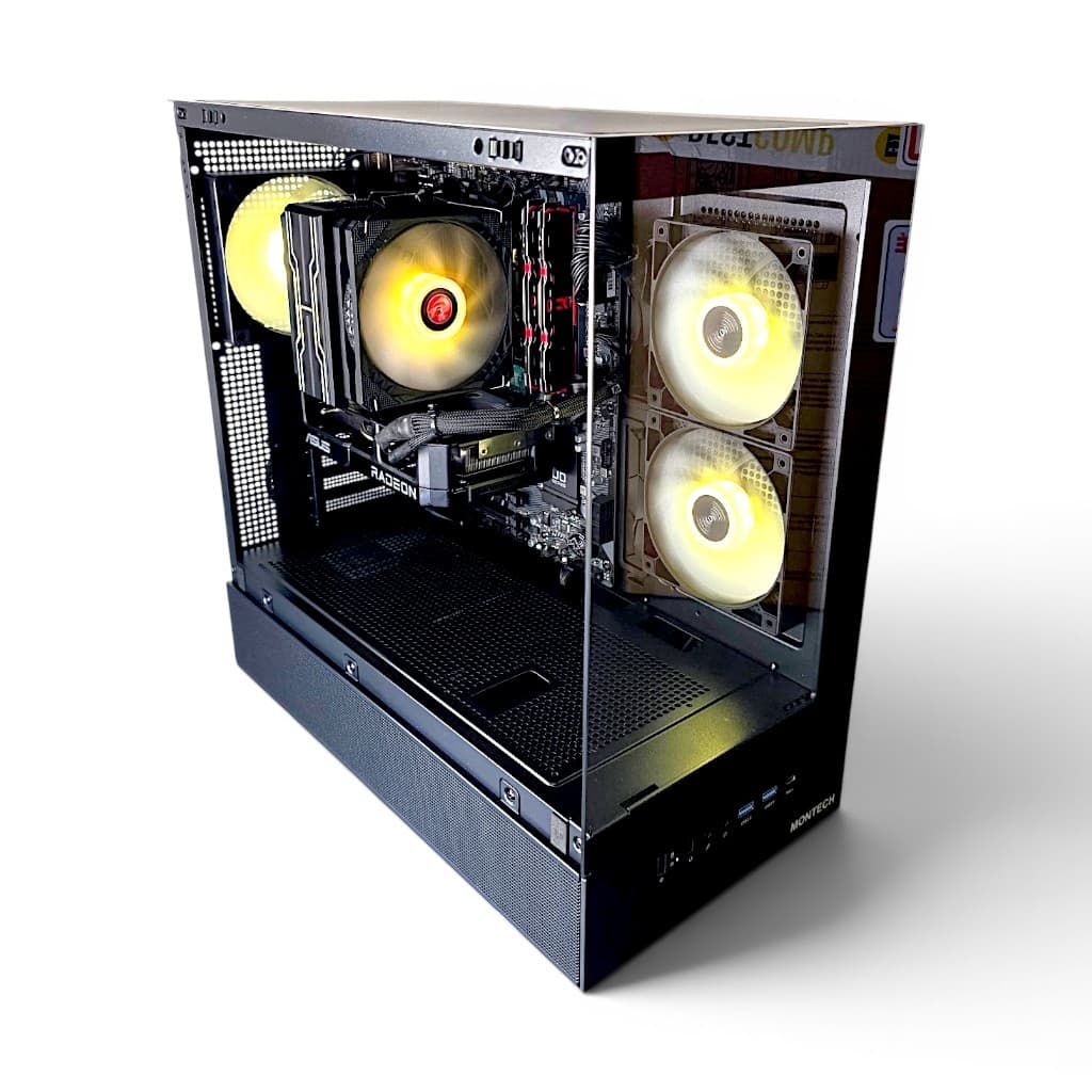 Herní PC RX 9060 XT 16GB + i5-12600KF + 32GB DDR4 + ZÁRUKA