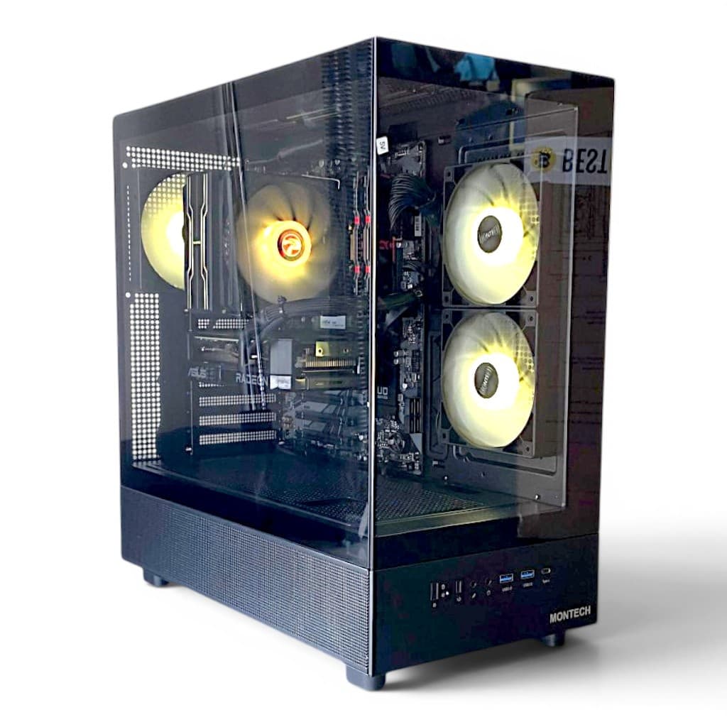 Herní PC RX 9060 XT 16GB + i5-12600KF + 32GB DDR4 + ZÁRUKA