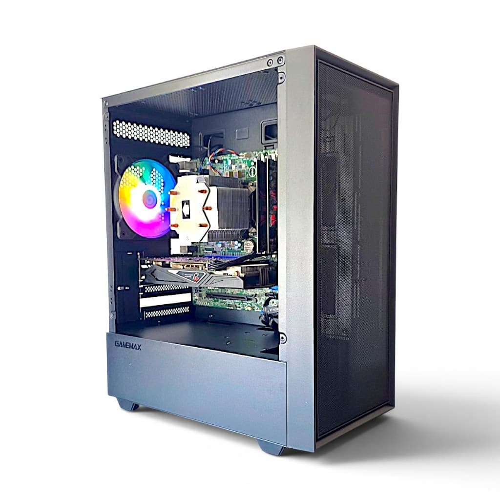 Nejlevnější herní PC RX 470 + i3-7100 + 16GB RAM + 250GB SSD