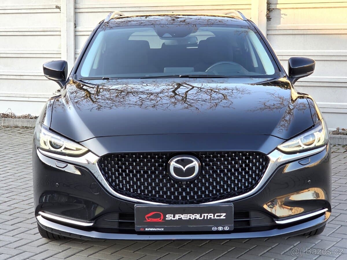 Mazda 6 2,5 Skyactiv-G A/T / 26tkm / 1. majitel / černá meta