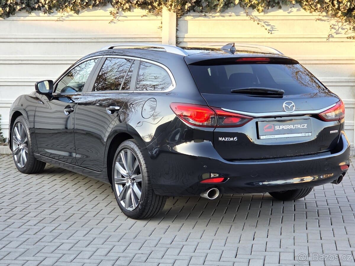 Mazda 6 2,5 Skyactiv-G A/T / 26tkm / 1. majitel / černá meta