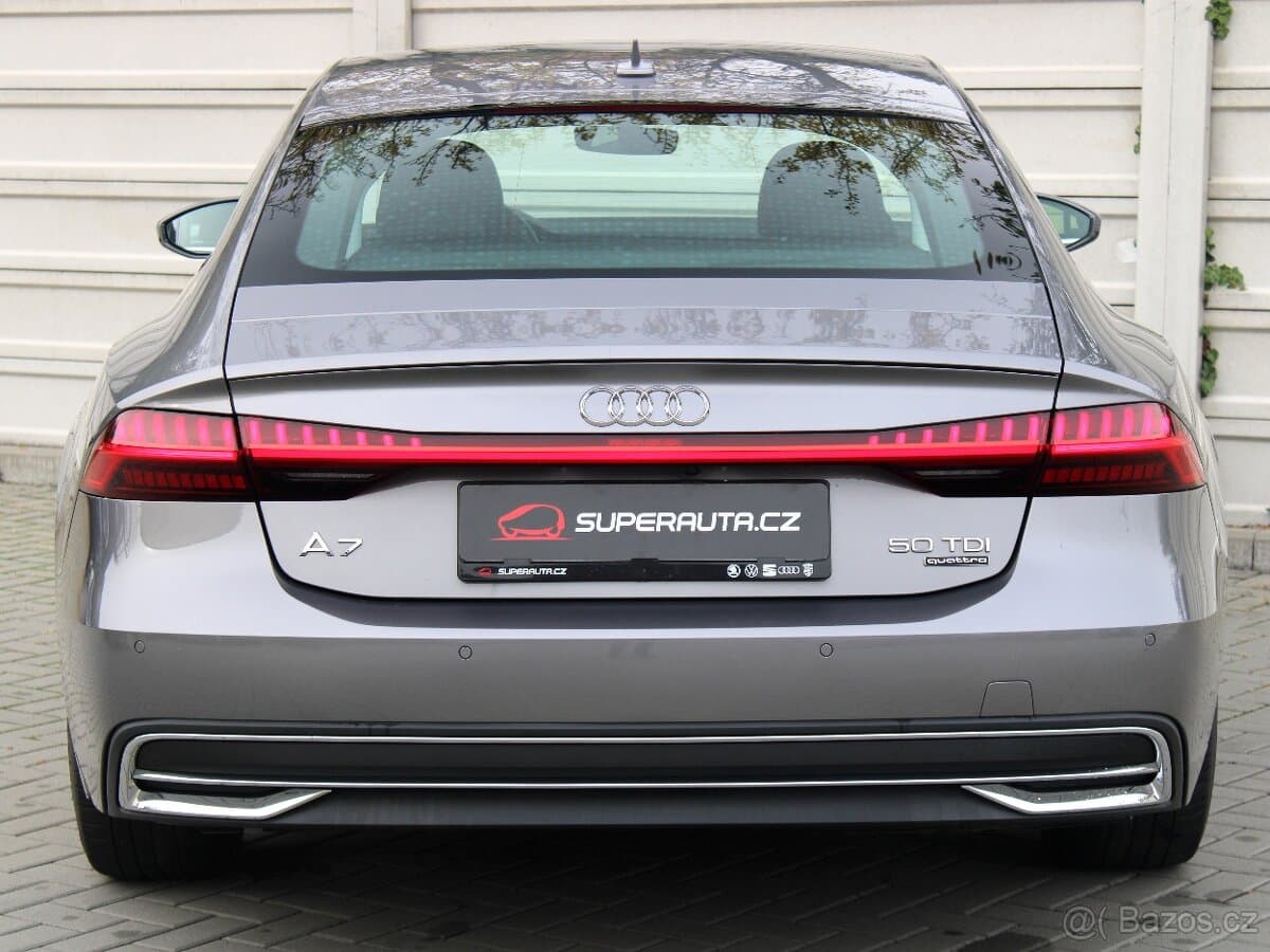 Audi A7 50TDI B&O NIGHTVISION Quattro ČR 1.majitel
