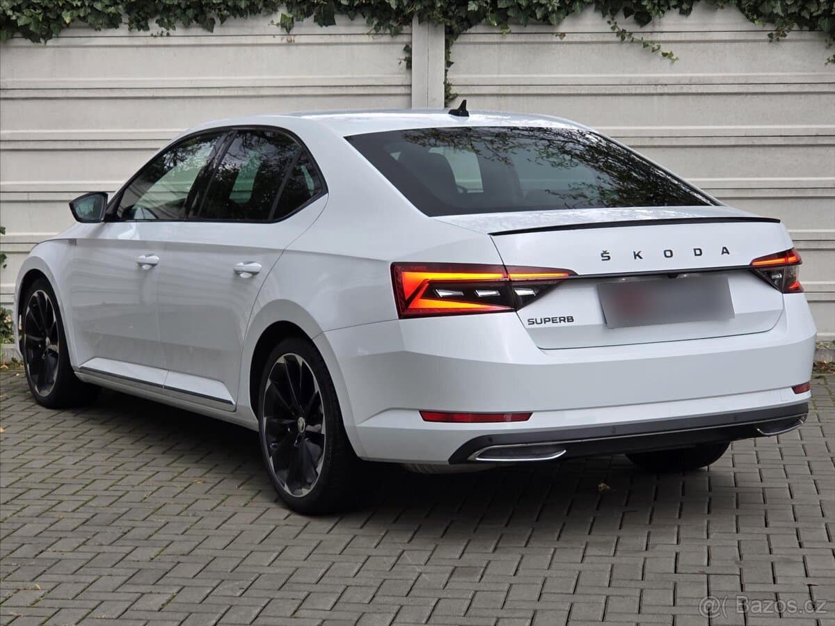 Škoda Superb 1,5 TSi DSG Sportline ČR 2.maj 16V 7DSG