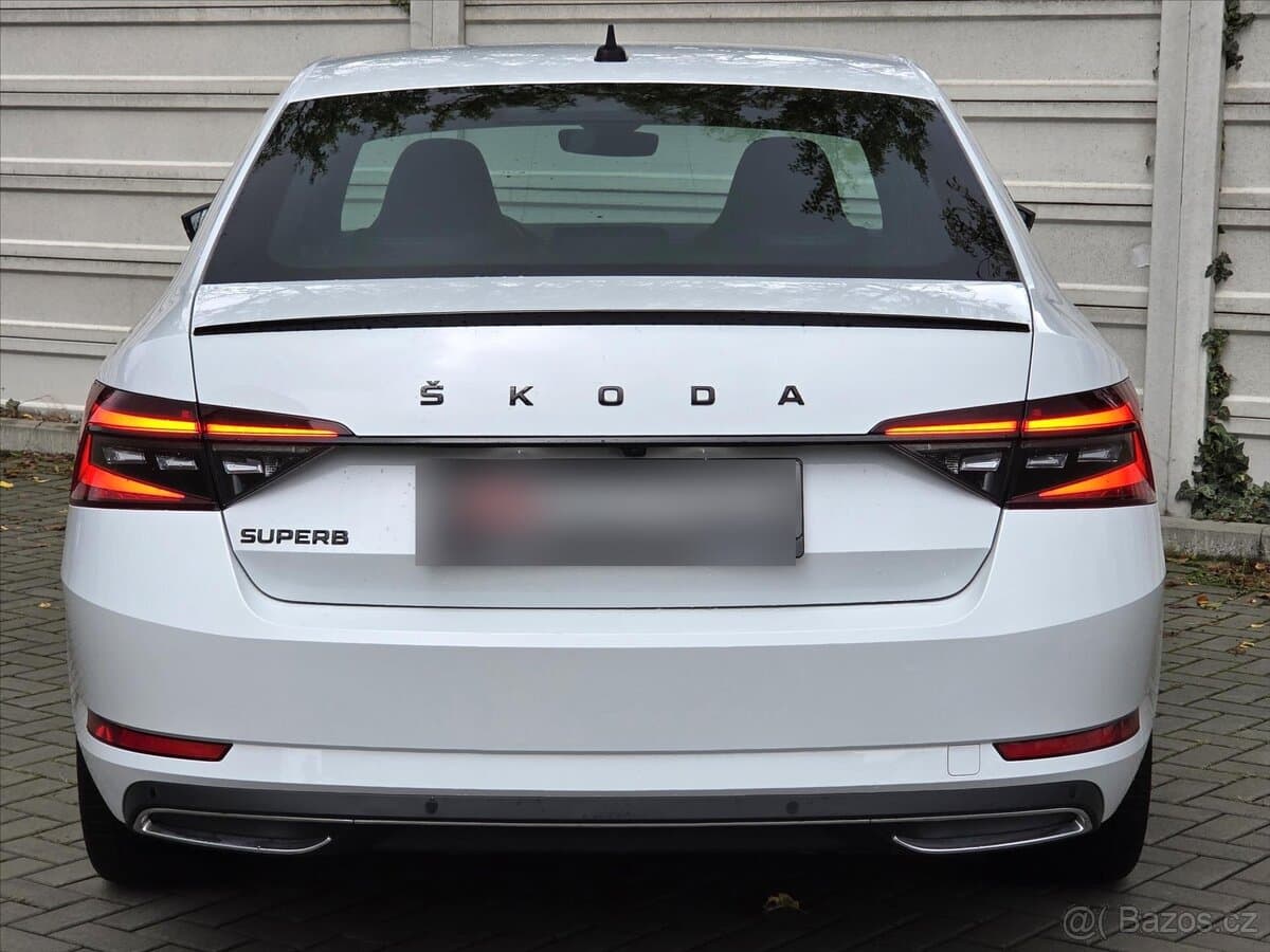 Škoda Superb 1,5 TSi DSG Sportline ČR 2.maj 16V 7DSG