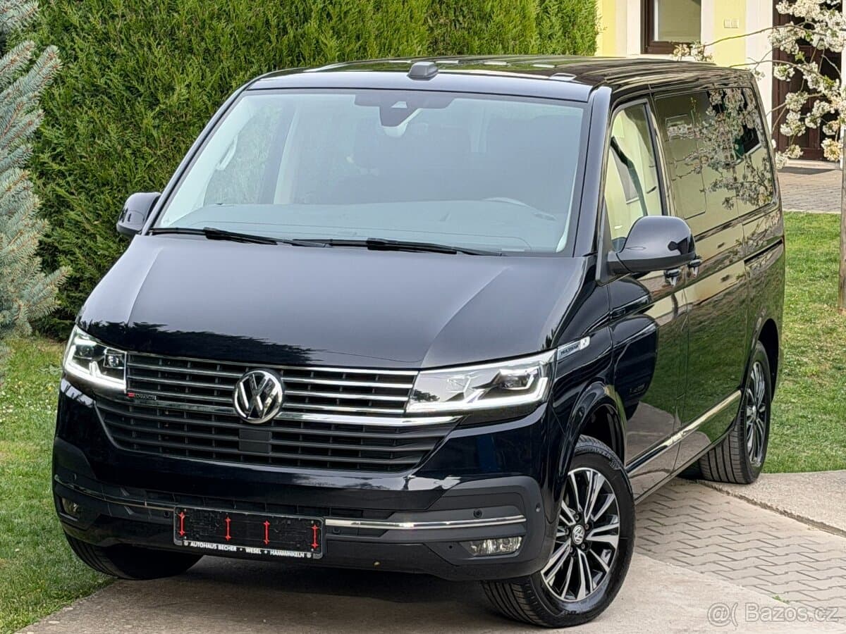 VW Multivan T6.1 2.0TDI 110kw 4x4 GENERATION SIX 2xšoupačky