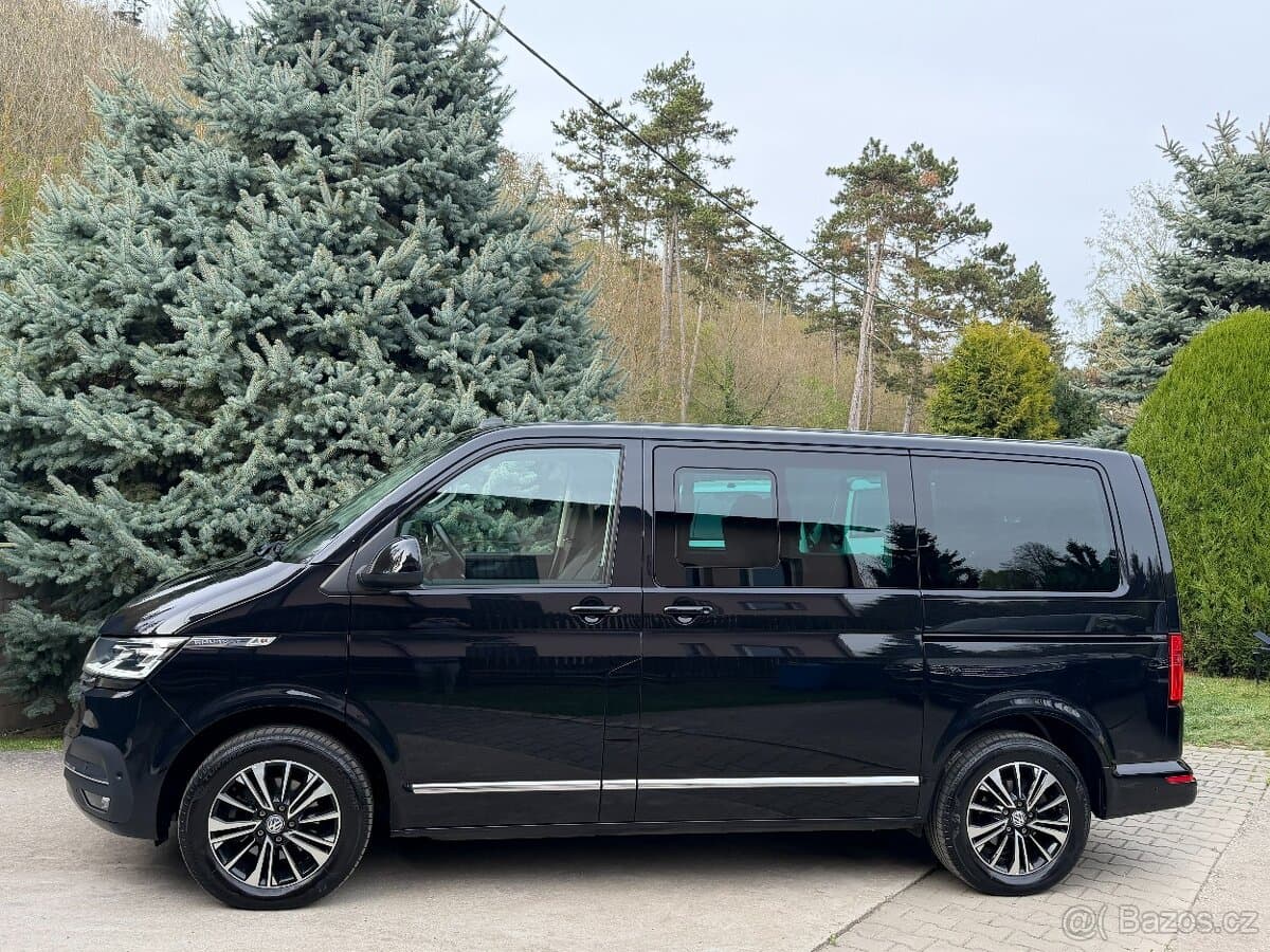VW Multivan T6.1 2.0TDI 110kw 4x4 GENERATION SIX 2xšoupačky