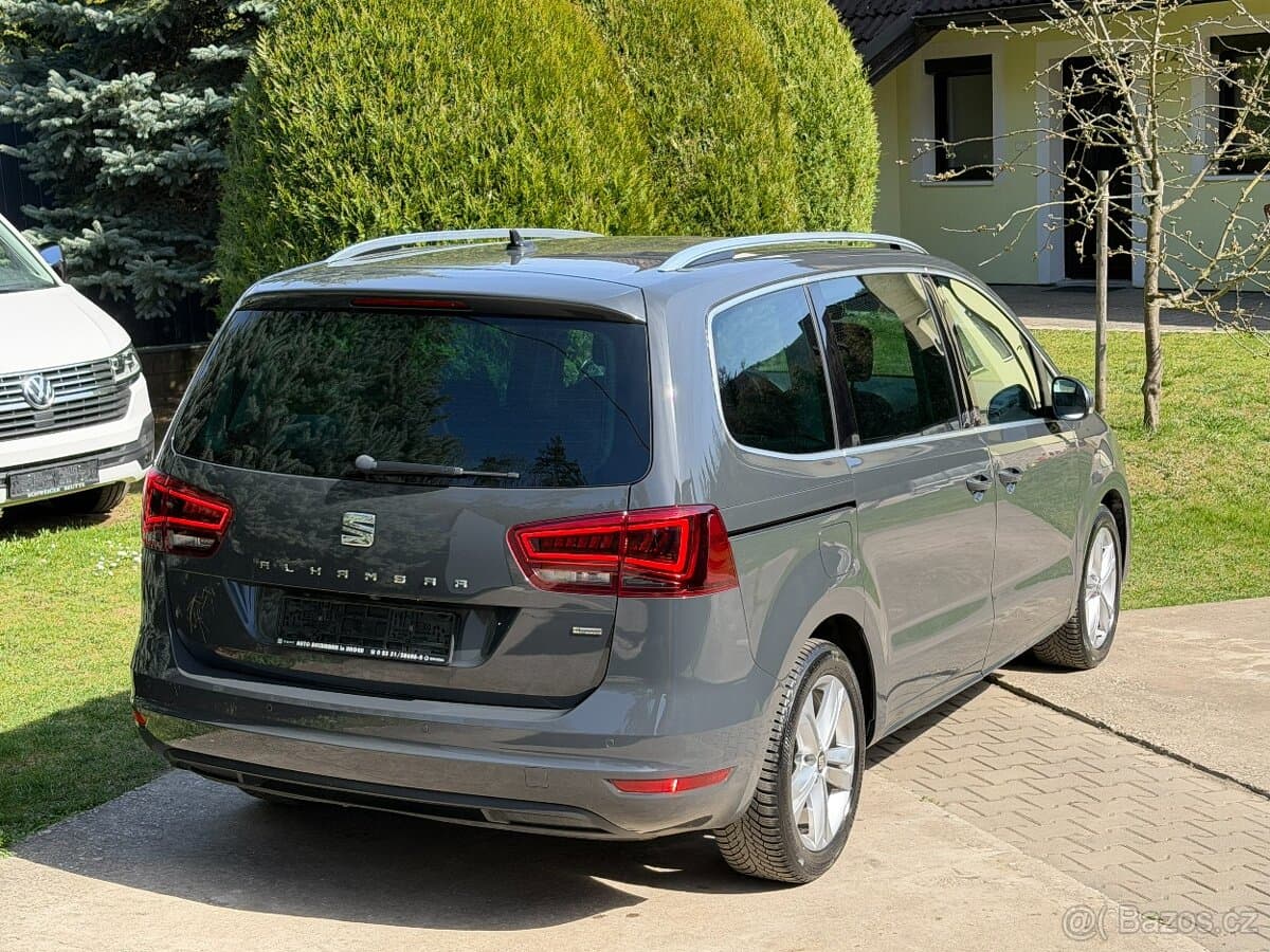 Seat Alhambra 04/2020 2.0TDI 4x4 4drive 7MÍST MRT.ÚHEL TAŽNÉ
