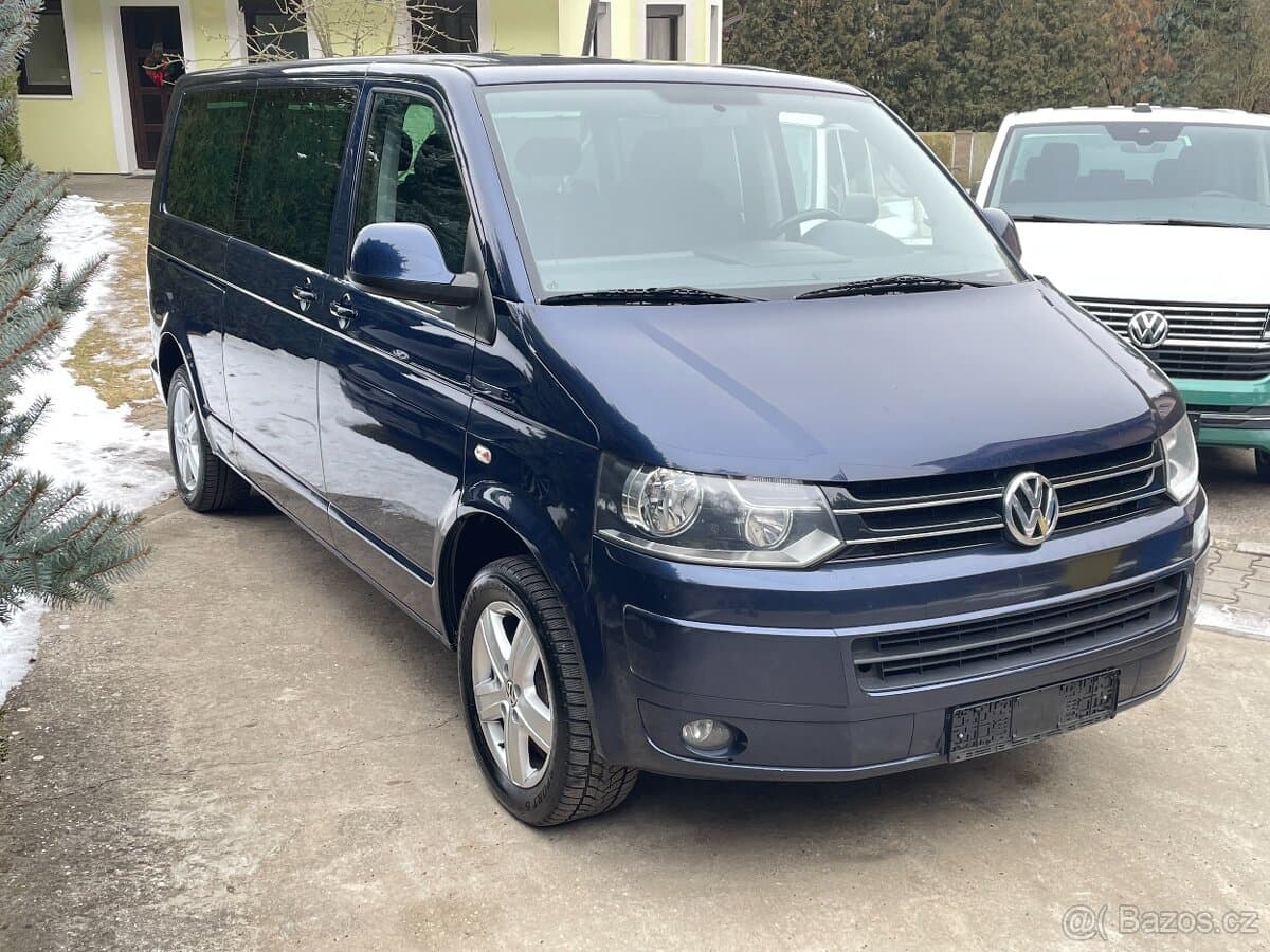 VW Multivan LONG T5 4x4 103kw 04/2013 4MOTION ŠPÉRA UZÁVĚRKA