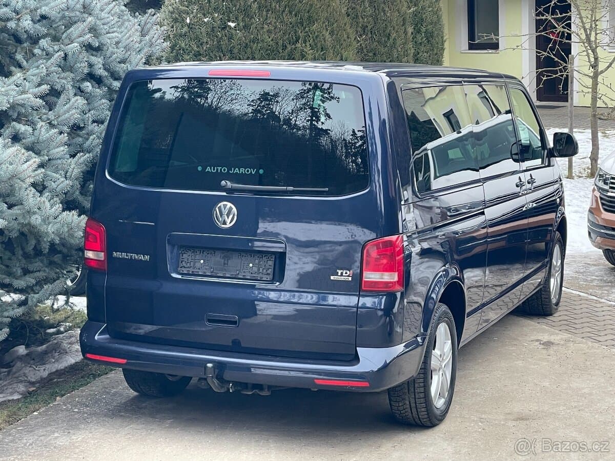 VW Multivan LONG T5 4x4 103kw 04/2013 4MOTION ŠPÉRA UZÁVĚRKA