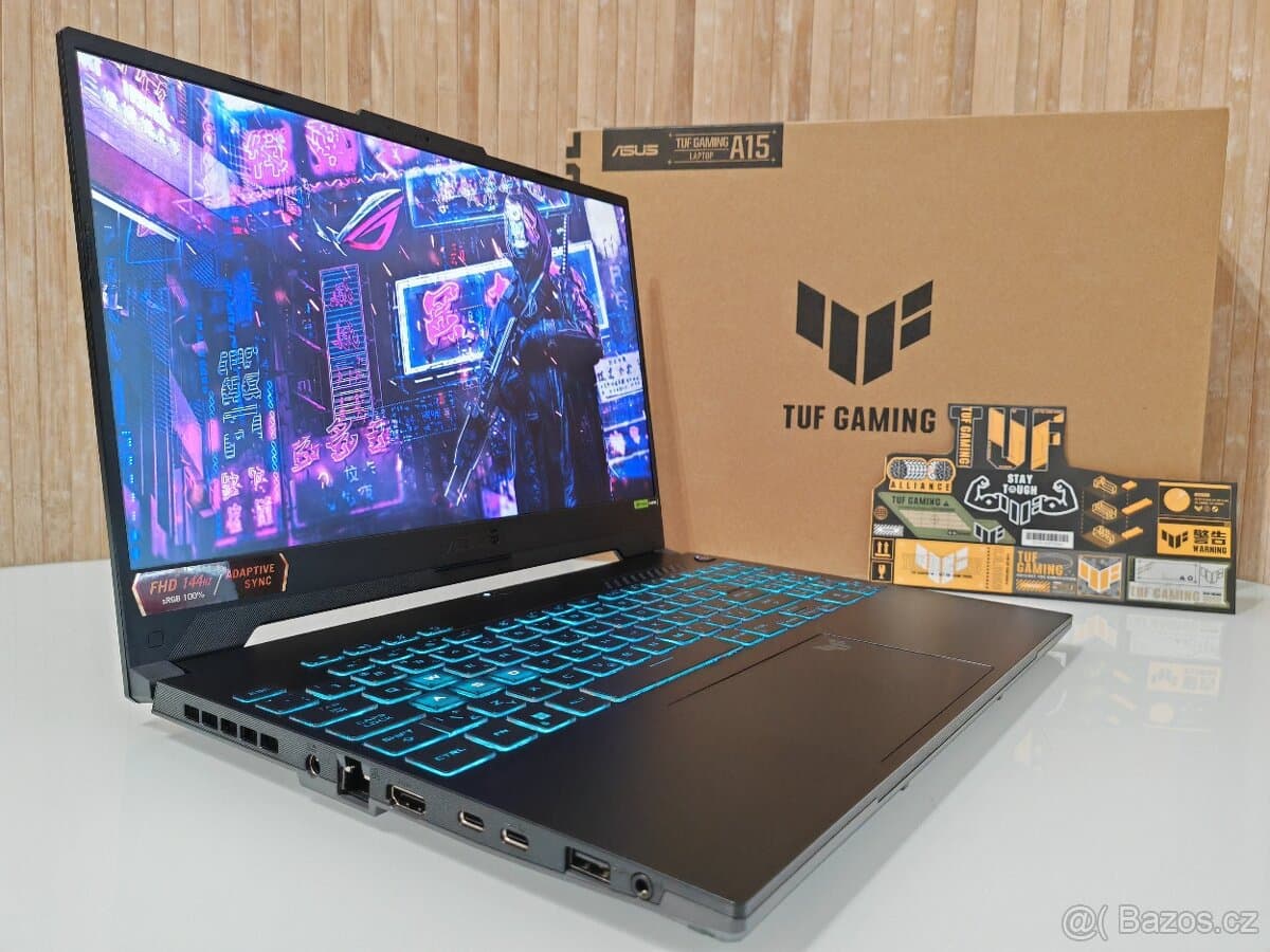 ASUS TUF GAMING RTX 4060 140W,R5-7535HS,1TB SSD M2,16GB RAM