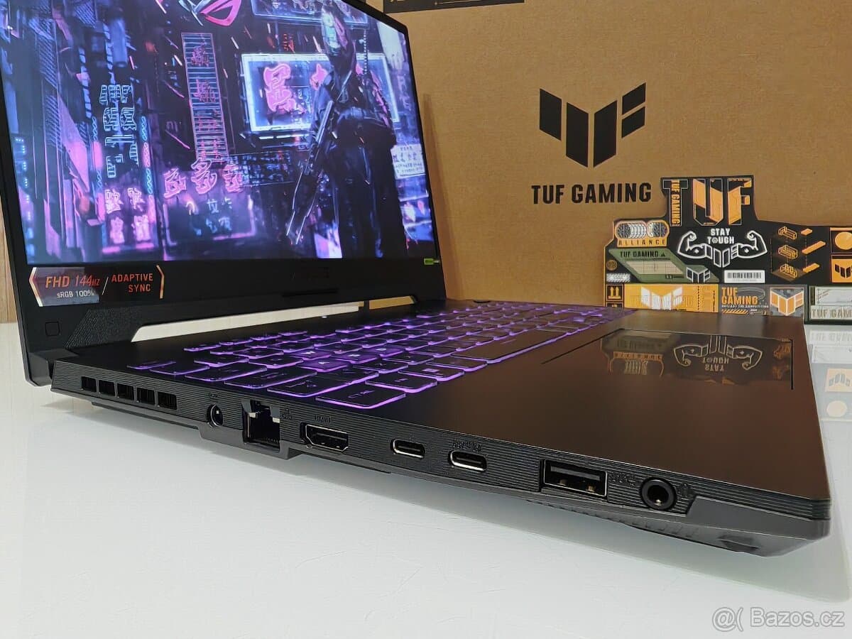 ASUS TUF GAMING RTX 4060 140W,R5-7535HS,1TB SSD M2,16GB RAM