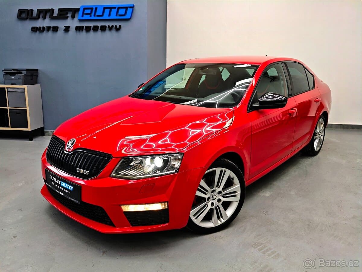ŠKODA OCTAVIA III RS 2.0 TDI 135KW,DSG,2016,SEDAN,1.MAJ, TOP