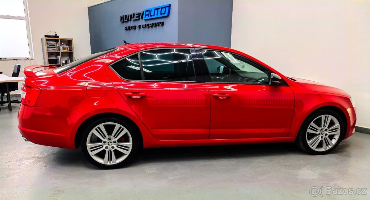 ŠKODA OCTAVIA III RS 2.0 TDI 135KW,DSG,2016,SEDAN,1.MAJ, TOP