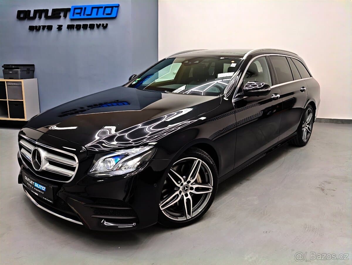 MERCEDES E220d,4MATIC, AMG,TOP VÝBAVA, ZÁRUKA, ALCANTARA,DPH