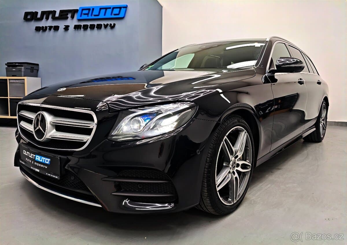 MERCEDES E220d,4MATIC, AMG,TOP VÝBAVA, ZÁRUKA, ALCANTARA,DPH