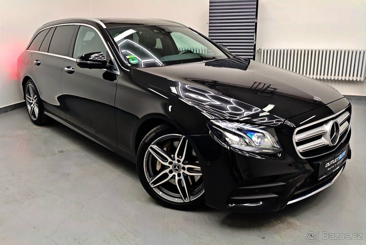MERCEDES E220d,4MATIC, AMG,TOP VÝBAVA, ZÁRUKA, ALCANTARA,DPH