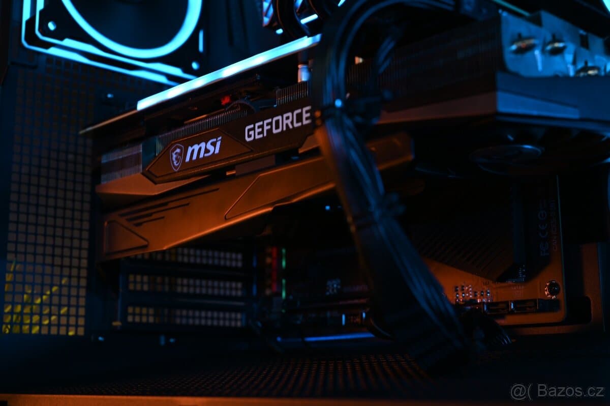 Herní PC - RTX 3080 / Ryzen 7 5700X3D/ 32GB / 1TB - záruka