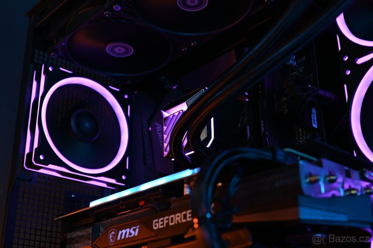 Herní PC - RTX 3080 / Ryzen 7 5700X3D/ 32GB / 1TB - záruka