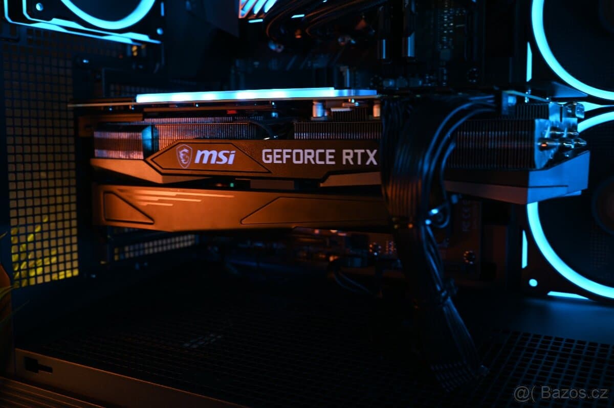Herní PC - RTX 3080 / Ryzen 7 5700X3D/ 32GB / 1TB - záruka