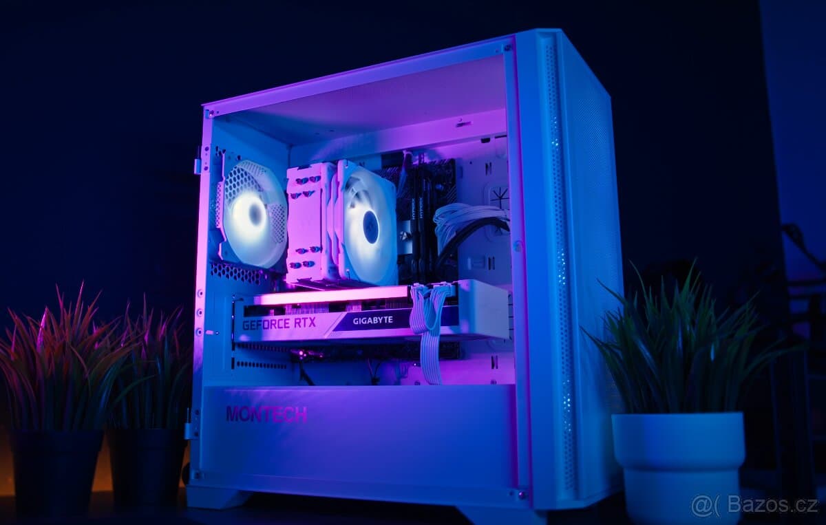 Herní PC - RTX 3070 / Ryzen 5 5600X / 1TB / 16GB - záruka