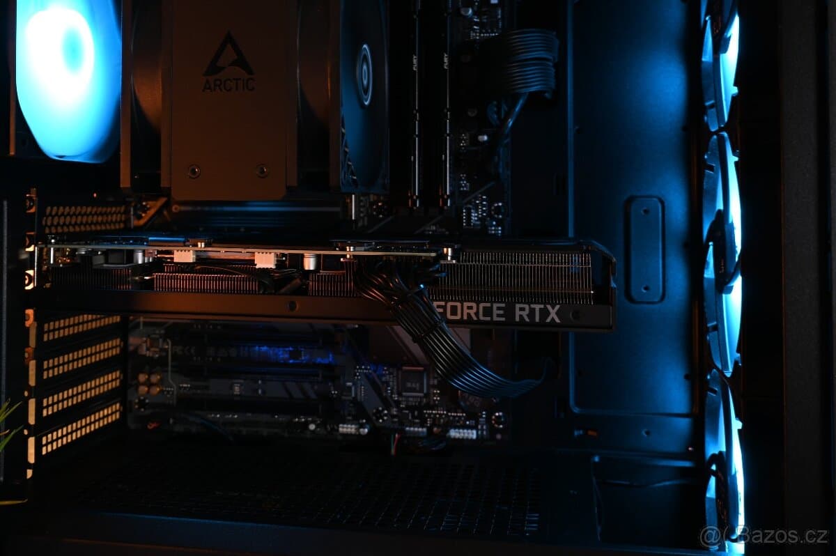 Herní PC - RTX 3080 12GB / Ryzen 7 7800X3D / 32GB - záruka